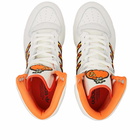 Adidas Men's Rivalry Halloween Sneakers in White/Orange