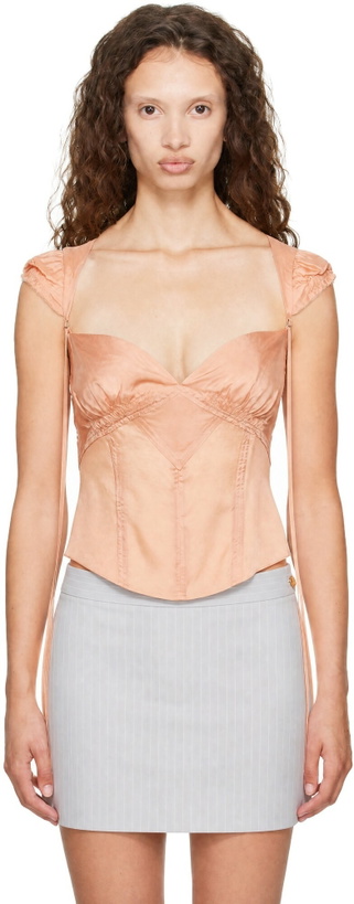 Photo: KNWLS Pink Beth Blouse Top
