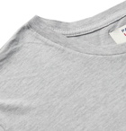 Pasadena Leisure Club - Sporting Club Logo-Print Enzyme-Washed Combed Cotton-Jersey T-Shirt - Gray
