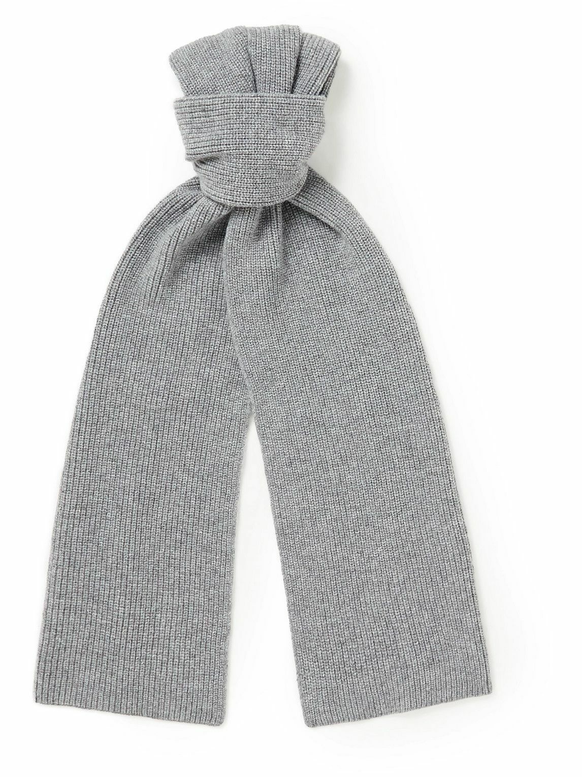 Mr P. - Ribbed Cashmere Scarf Mr P.