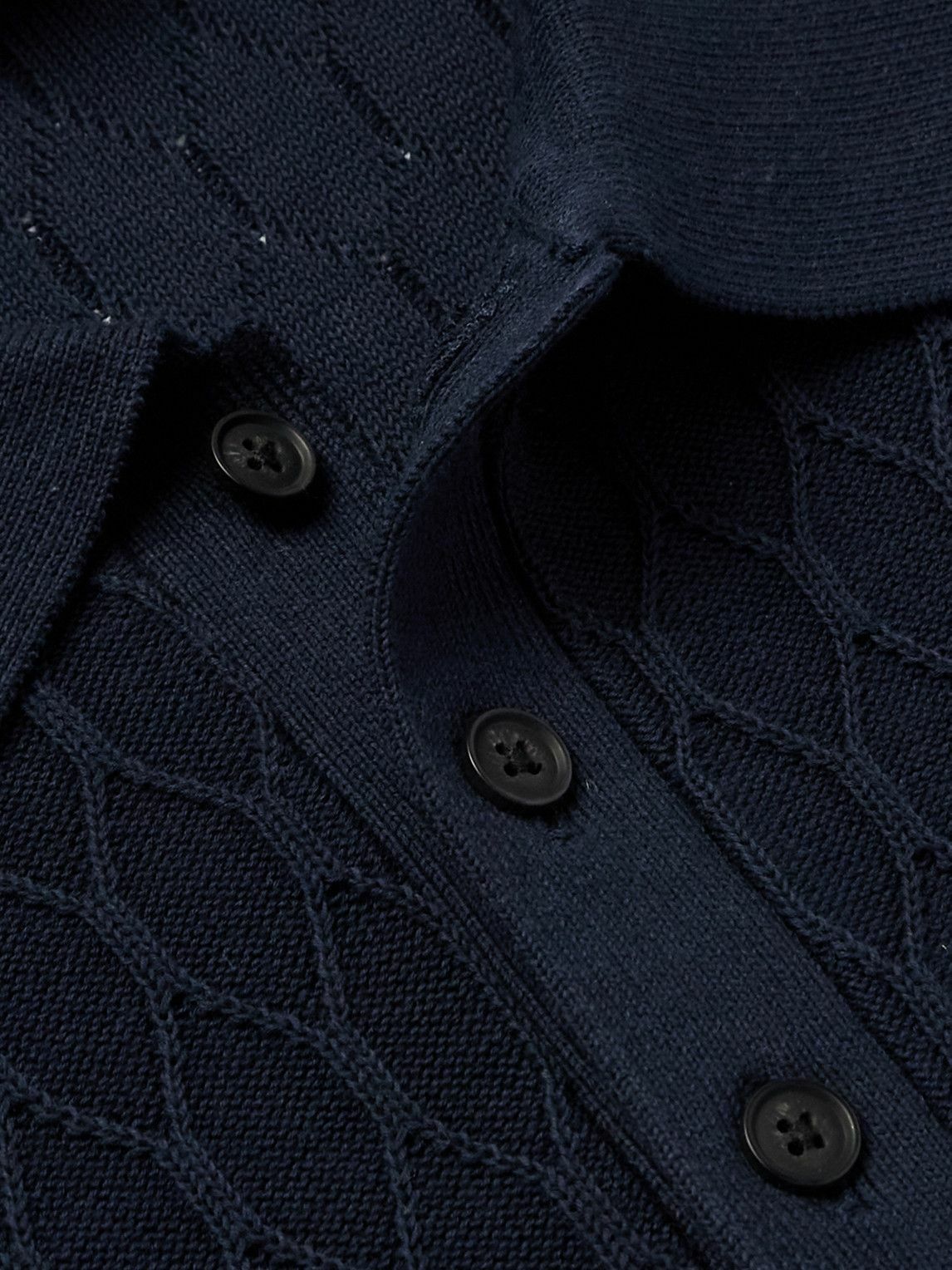 Club Monaco - Cotton Polo Shirt - Blue
