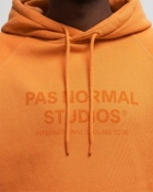 Pas Normal Studios Off-Race Logo Hoodie orange Mens Hoody