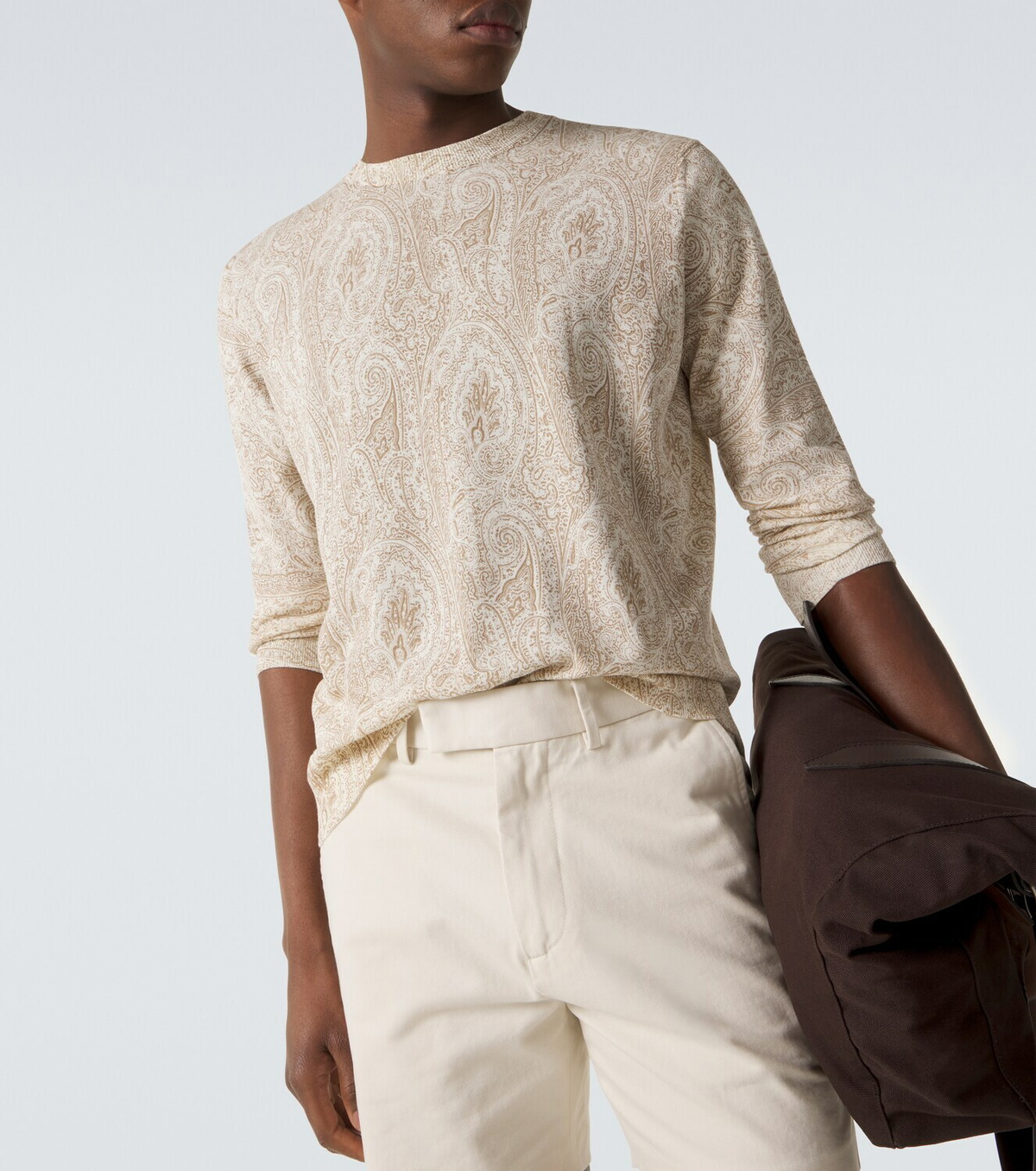 Etro Cotton and silk sweater