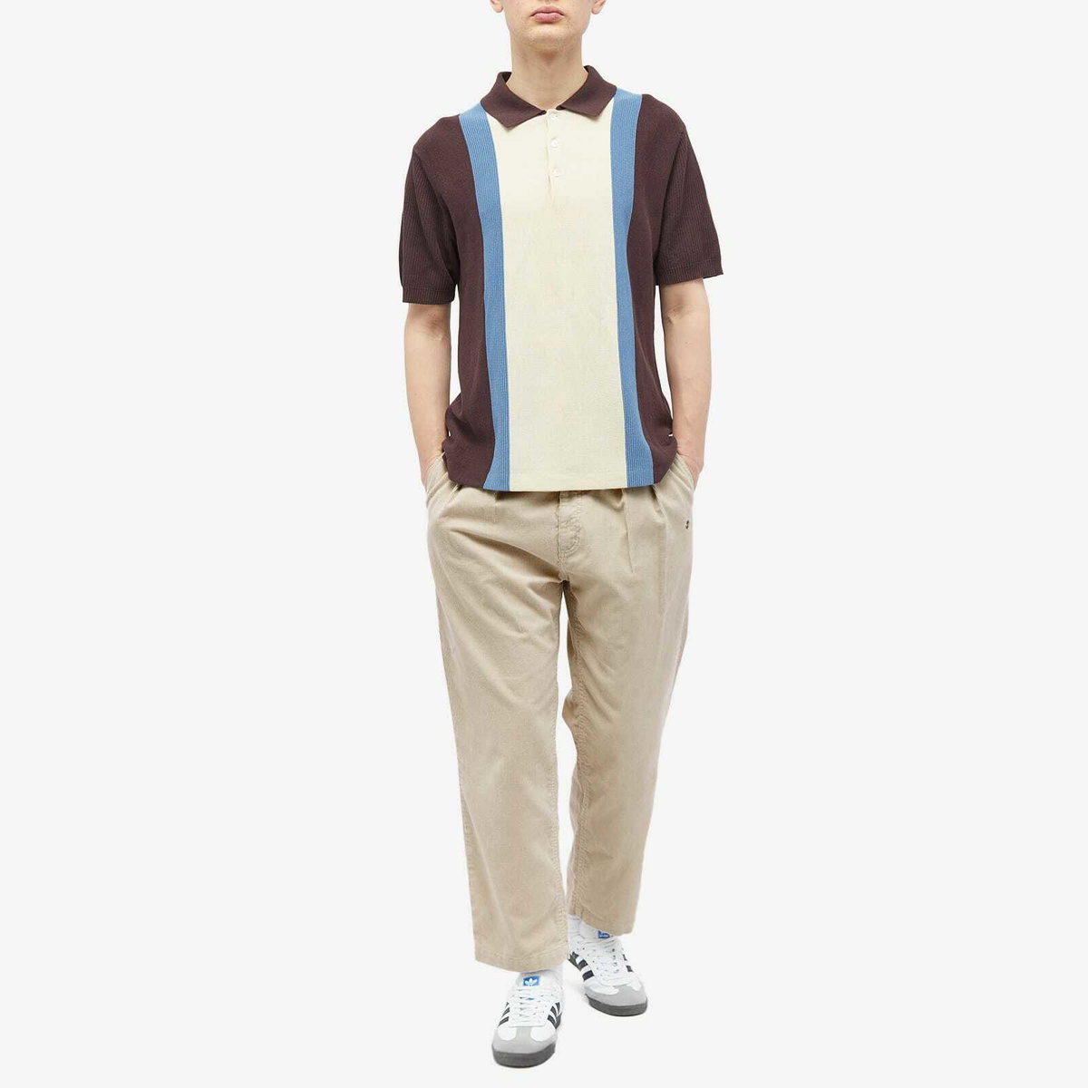 Magenta Men's OG Chino Cord Pants in Cement