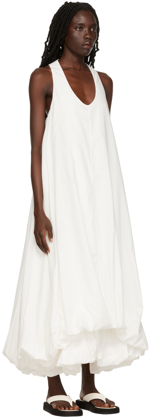 The Row White Capi Maxi Dress The Row