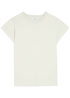 Agolde Bryce Cotton T-shirt Off White