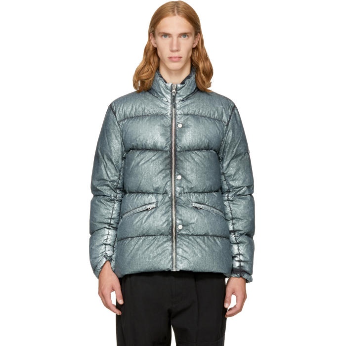 Photo: Stone Island Shadow Project Green Down Puffer Jacket