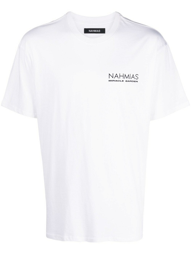 Photo: NAHMIAS - Printed Cotton T-shirt