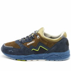 Karhu Men's Aria Sneakers in India Ink/Dark Olive