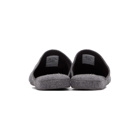 Thom Browne Grey Flannel 4-Bar Engineered Slippers