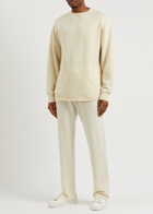 Extreme Cashmere N°320 Rush Cashmere-blend Sweatpants - Cream - One Size