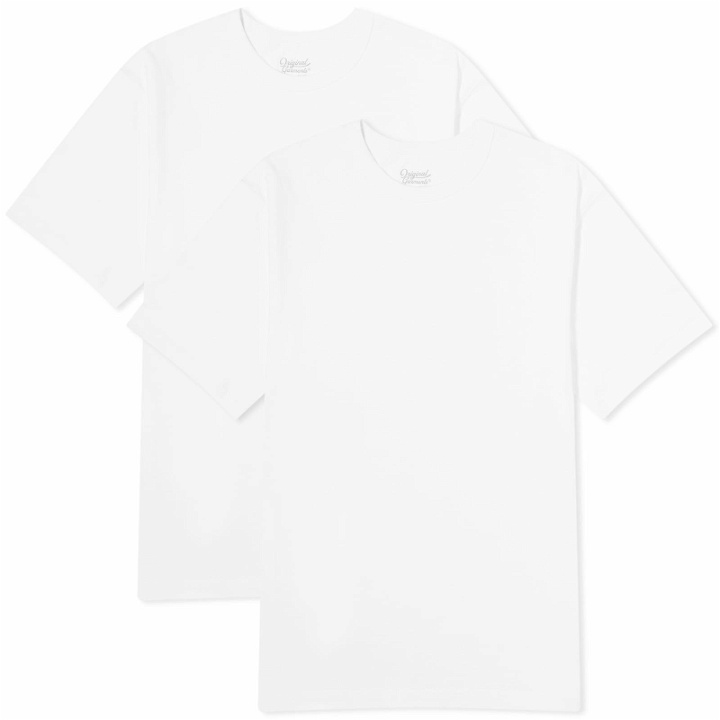 Photo: FrizmWORKS Men's OG Athletic T-Shirt - 2 Pack in White
