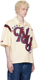Tommy Jeans Beige College 'NY' Shirt