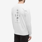 MKI Men's Long Sleeve Miyuki Street T-Shirt in White