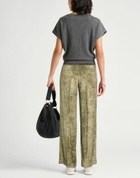 Peserico Womens Pants Military in Green