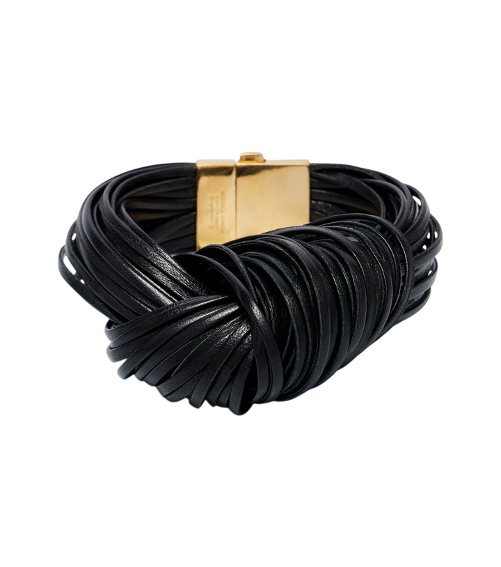 Photo: Bottega Veneta Leather bracelet