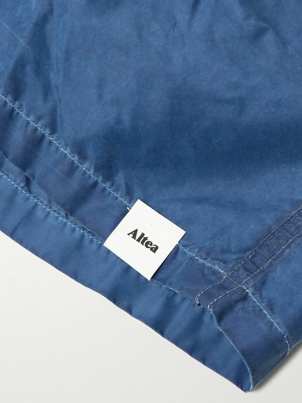 Altea - Straight-Leg Mid-Length Swim Shorts - Blue