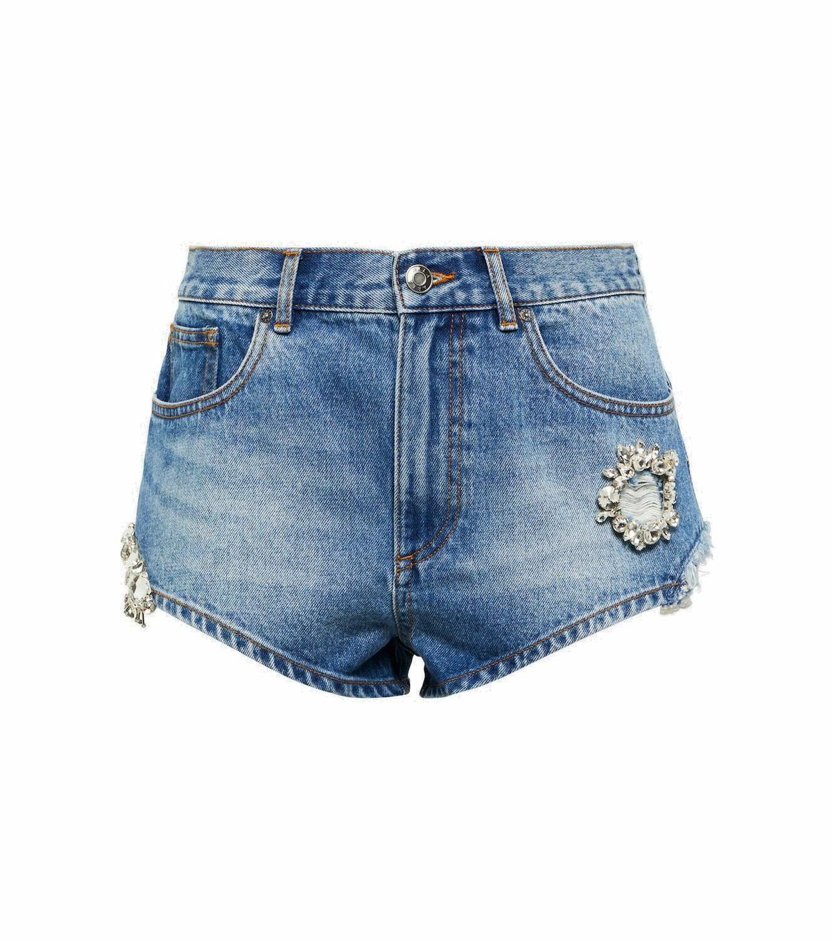 パンツ LEINWANDE Mohair Mixed Fringe Shorts F Agolde Women's Parker Vintage Cut Off Short | $148.00