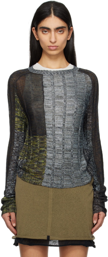 Photo: Eckhaus Latta Multicolor Symphony Sweater