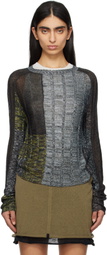 Eckhaus Latta Multicolor Symphony Sweater