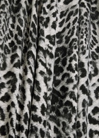 Norma Kamali Mens Pleat Leopard-print Stretch-jersey Trousers