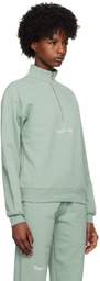 Museum of Peace & Quiet Blue Embroidered Sweater