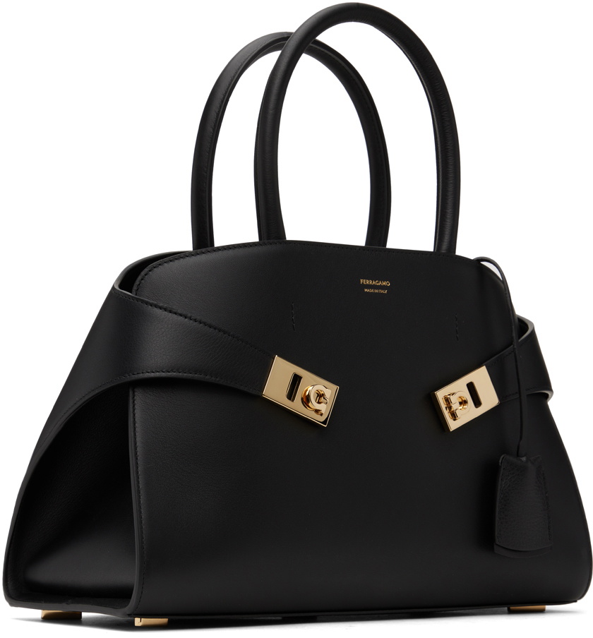 Ferragamo Black Hug Bag Salvatore Ferragamo