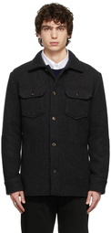 Gabriela Hearst Black Fargo Shirt