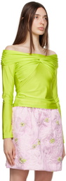 Stine Goya Green Yuna Long Sleeve T-Shirt