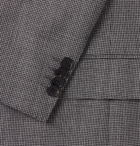 Hugo Boss - Grey Hartley Slim-Fit Puppytooth Wool Suit Jacket - Gray