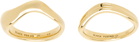 Maria Black Gold Vayu & Soma Ring Set
