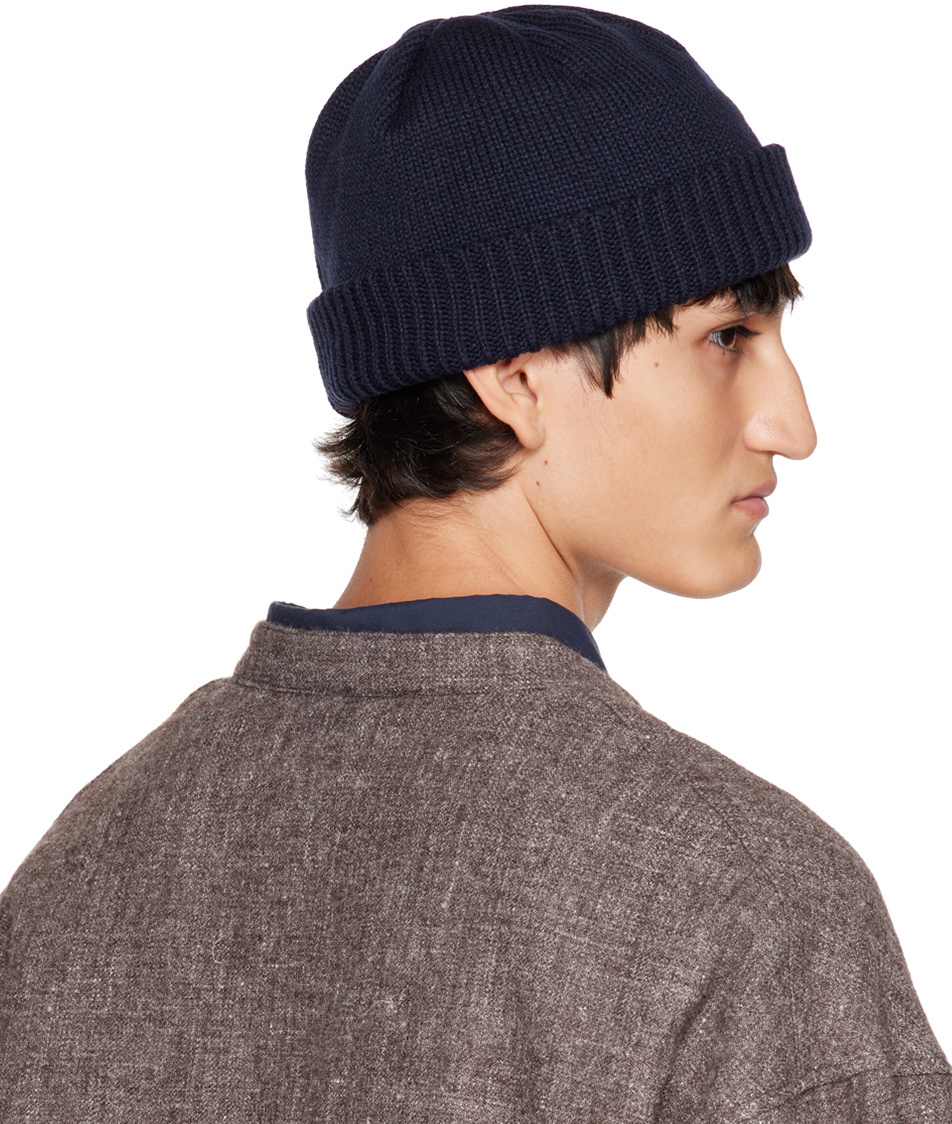 nanamica Navy GORE-TEX INFINIUM Beanie Nanamica