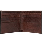 George Cleverley - 1786 Russian Hide Textured-Leather Billfold Wallet - Brown