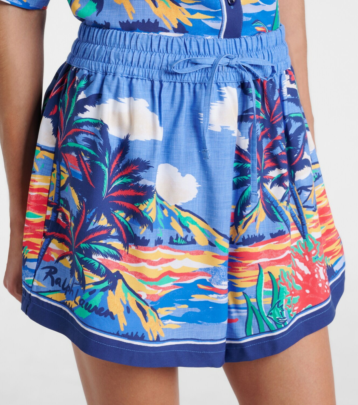 Polo Ralph Lauren Printed shirt and shorts set