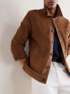 Eleventy - Suede Jacket - Brown