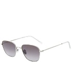 Monokel Otis Sunglasses in Silver/Grey