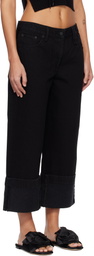 Simone Rocha Black Straight Leg Jeans