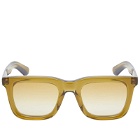 Moscot Rizik Sunglasses in Olive Brown/Chesnut