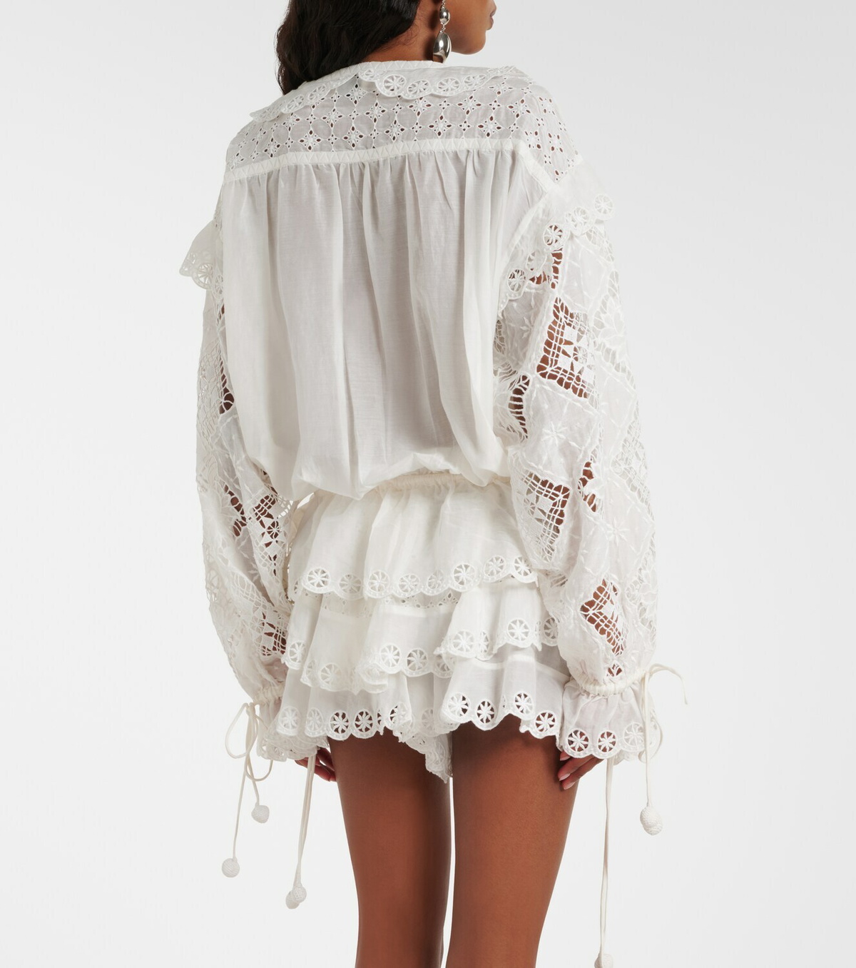 Isabel Marant Nowana cotton and silk blouse
