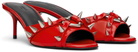 ABRA Red Heart Heeled Sandals