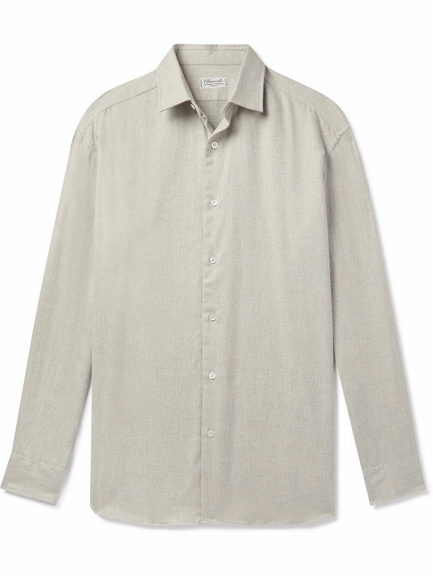Photo: Charvet - Cotton-Flannel Shirt - Gray
