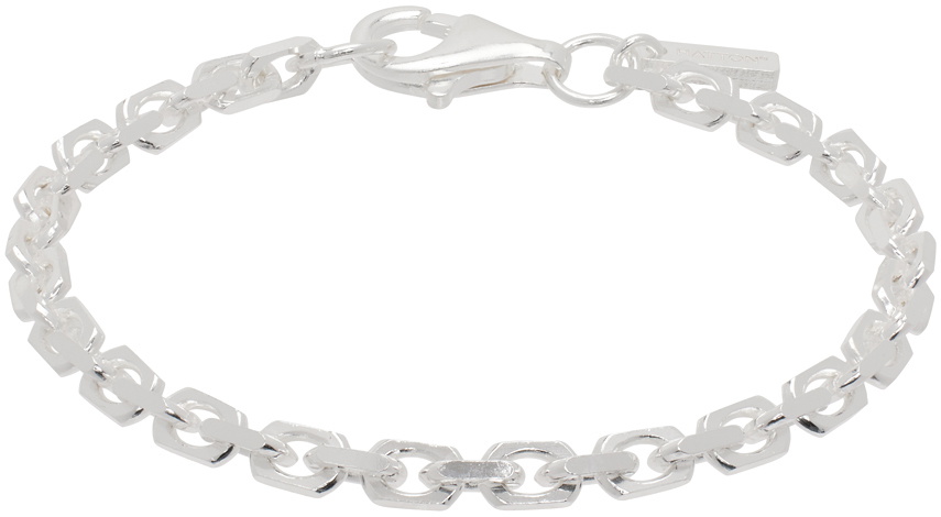 Photo: Hatton Labs Silver Anchor Chain Bracelet