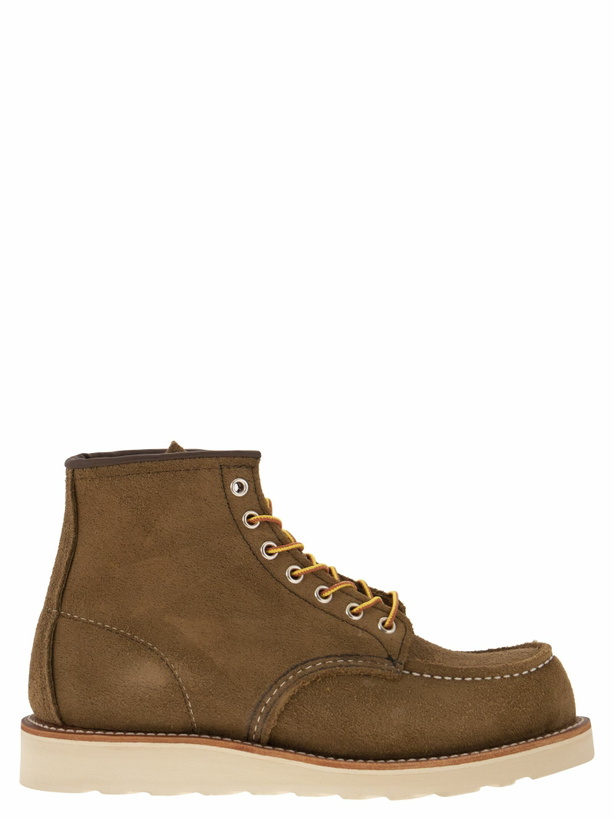 Photo: Red Wing Classic Moc Mohave - Suede Lace-up Boot
