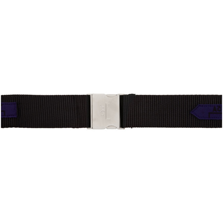 Photo: A-Cold-Wall* Black Webbing Industrial Belt
