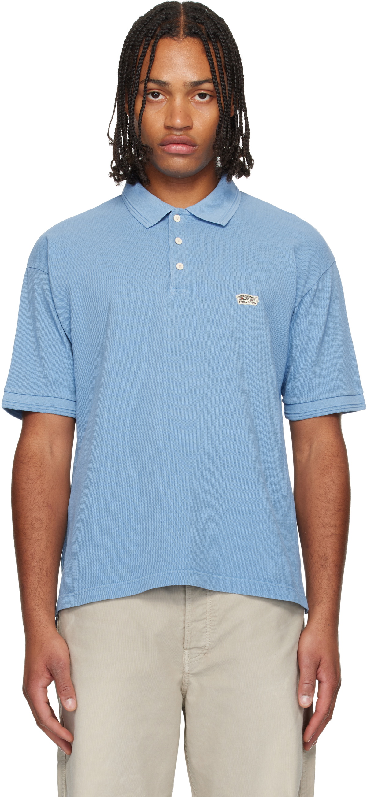 visvim Blue Jumbo Weller Short Sleeve T-shirt Visvim