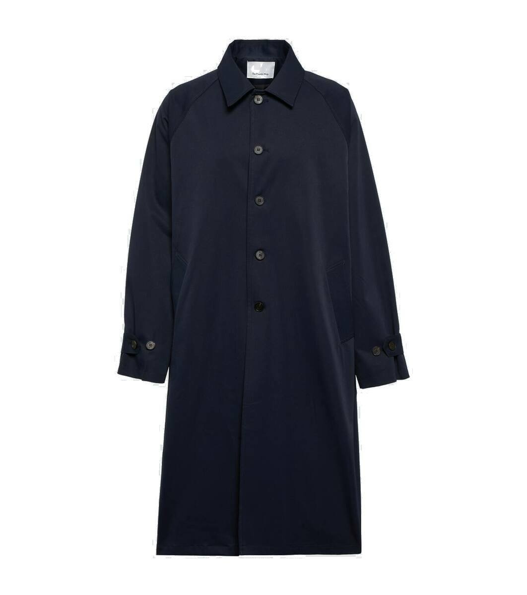 Photo: The Frankie Shop Gaia oversized double-breasted coat