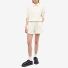 Moncler Women's Towelling Shorts in White