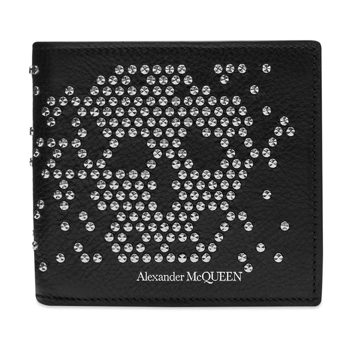 Photo: Alexander McQueen Studded Skull Billfold Wallet