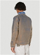 NOTSONORMAL - Washed Dads Jacket in Blue