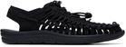 KEEN Black UNEEK Sandals